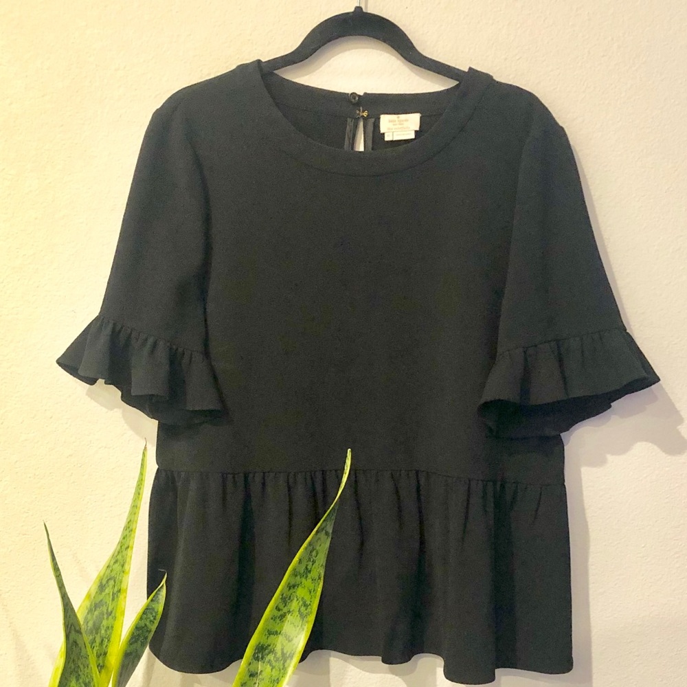 Kate Spade Peplum Blouse
